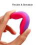 Female Vibrator Dildo Masturbation Adult Sex Toys Invisible Wearable Vibrating Clitoris Vagina Stimulator Massager G-Spot Female Vibrator (Purple)