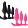 RITER 3pcs Silicone Amal Plug Six-Toys Massager for Women Beginner