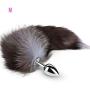 Sunnylela 3 Size Metal Amal Plug with Colorful for Fox Tail- Adult Health Six-Toys for Men Women