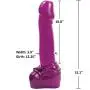 Doc Johnson Classic - The Great American Challenge - 15" Long and 2.9" Wide - Massive 9.1" Girth - Great for Size Queens - Dildo - Purple Doc Johnson Classic - The Great American Challenge - 15" Long and 2.9" Wide - Massive 9.1" Girth - Great for Size Queens - Dildo - Purple