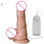 Vibrating Dildo with 360° Rotation - Zlolia Powerful Vibrations Recharge Waterproof Realistic Penis for Women with Suction Cup and Remote Control, Adult Toys for Couples Sex and Women