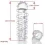 5PC/LOT Massager L4382 Extension Sleeve Spiny Trichomes Stretchy Delay Products 5PC/LOT Massager L4382 Extension Sleeve Spiny Trichomes Stretchy Delay Products