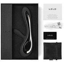 LELO SORAYA Most Beautiful, Dual-Action, High Performance Vibrator, Black