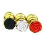 Stainless Steel anāl Plúg Rose Flower Decor Bùtt Toys Massager Stainless Steel anāl Plúg Rose Flower Decor Bùtt Toys Massager