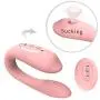 Mini U Shape Massage with Wireless Remote Control, USB Rechargeable 8-Frequency Waterproof Strong Su-ckíng Toy Mini U Shape Massage with Wireless Remote Control, USB Rechargeable 8-Frequency Waterproof Strong Su-ckíng Toy