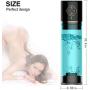 JZZLIZHENG Endurance Trainer Vacuum Pēnīs Pump Air Enlarger Extender Pumps Male Increase Sizê and Strêngth Manual Wand Massage USB Rechargeable