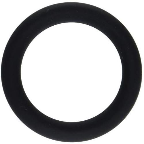 Ignite Wide Silicone Donut Ring, Black, 2 Inch