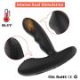 Male Prostate Massager with Finger-Like Wave Motion 16 Vibration Modes for P-sot Stimulation, PALOQUETH Heating Adult Anal Sex Toy P-Spot Vibrator Rechargeable Vibrating Butt Plug Stimulator for Men