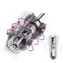 endosy Rechargeable Mini Massager,10 Different speeds and Powerful Vibrations, USB Rechargeable,Cordless