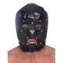 Master Series Universal BDSM Hood with Removable Muzzle Master Series Universal BDSM Hood with Removable Muzzle