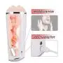 ANann Piston Toys Super Soft with Vibration Suction Modes Full-Automatic Toy Sucking 10 Vibration Patterns Automatic Men Gift