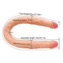 WY-LOVE Double-Ended Headed Huge Flexible Dual Density Rod for Women Men (16 Inch)