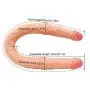 WY-LOVE Double-Ended Headed Huge Flexible Dual Density Rod for Women Men (16 Inch)
