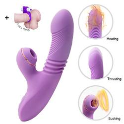 Clitorial Sucking Toy for Women,7 Frequency Thrusting Wand,Waterproof 7 Sucking Modes Tongue Vibrate Toy Oral Tongue Simulator,Tshirt