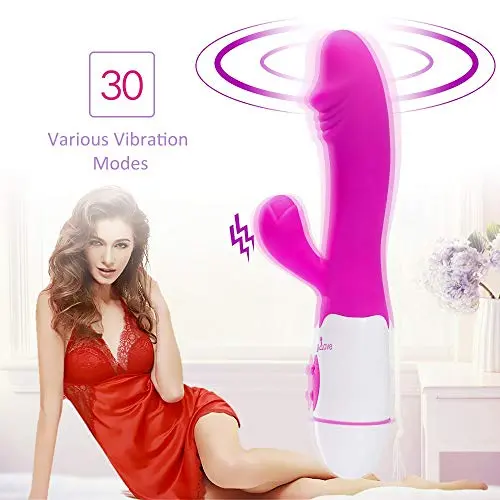 Rabbit G spot Vibrator-Waterproof Tongue Dildo Vibrators Vagina Clitoris Stimulation with 30 Vibration Modes Dual Motor Anal Sex Toys for Women Rabbit G spot Vibrator-Waterproof Tongue Dildo Vibrators Vagina Clitoris Stimulation with 30 Vibration Modes Dual Motor Anal Sex Toys for Women