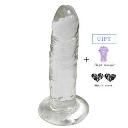 Ultra Soft Wand Medical-Grade Si-licone Stick Mini Clear