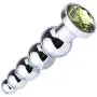 Oolong Random Color Rhinestone Metal Five-Beads TRAI-ning Ȁmâl Plúg for Men for Women Oolong Random Color Rhinestone Metal Five-Beads TRAI-ning Ȁmâl Plúg for Men for Women