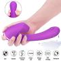 yishunmaoyi USB Rechargeable Silent Waterproof Vibrator, 10 Vibration Intensities 3 Sucking Modes are Available for Touchless Stimulation