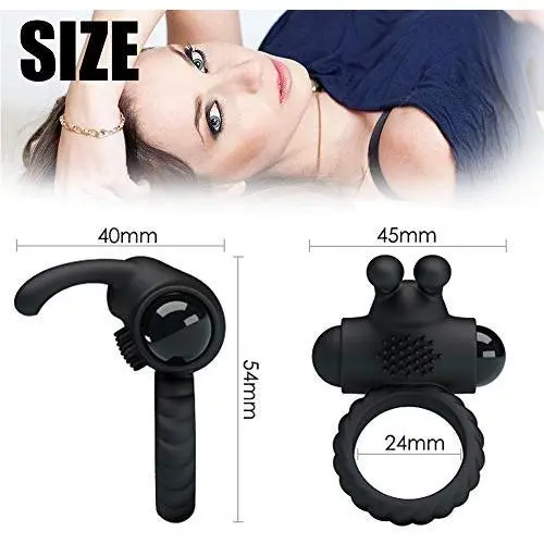 GRADYBROW Longer Lasting Shake Rooster Ring Silicone Vi`brãtórs Men P-ëň-Ïš Ring G SSpotter Male for Men GRADYBROW Longer Lasting Shake Rooster Ring Silicone Vi`brãtórs Men P-ëň-Ïš Ring G SSpotter Male for Men