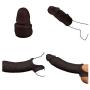 Extender Enlarger Extension Sheath Elastic Long Lasting Time Size Sleeve Stamina Enhancer 01-6.7inch