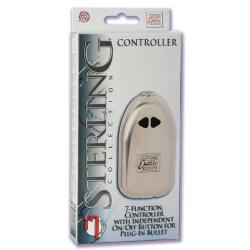 California Exotic Novelties Sterling Collection, 7 Function Control, 4-Inch