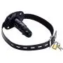 Mouth Gag Leather Mask Hood - Soft Silicone Adjustable Strap-On Lockable Belt Penis Dildo Mouth Gag Durable BDSM Sex Toy Adjustable for Couples (Long Mouth Gag(3.9inch), Black) Mouth Gag Leather Mask Hood - Soft Silicone Adjustable Strap-On Lockable Belt Penis Dildo Mouth Gag Durable BDSM Sex Toy Adjustable for Couples (Long Mouth Gag(3.9inch), Black)
