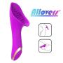 Clitoral Vibrator-Tongue Licking Vibrator with 10 Powerful Vibrations,Rechargeable,Soft Body-Safe Waterproof Silicone Sex Toys for Women Clit Stimulation