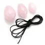 PESOENTH 4Pcs Set Jade Yoni Eggs Massage Stick,3 Pcs Drilled Natural Rose Quartz Crystal Jade Eggs Massage Stone + 1 Pcs Guasha Scraping Massage Tool for Women Kegel Exercise Train Pelvic Muscles PESOENTH 4Pcs Set Jade Yoni Eggs Massage Stick,3 Pcs Drilled Natural Rose Quartz Crystal Jade Eggs Massage Stone + 1 Pcs Guasha Scraping Massage Tool for Women Kegel Exercise Train Pelvic Muscles