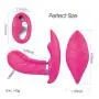 Remote Control Invisible Wearable G-Sport Vib 10 Vibration Modes Silicone Waterproof USB Rechargeable Vibrantor for Women(Hot Pink) Remote Control Invisible Wearable G-Sport Vib 10 Vibration Modes Silicone Waterproof USB Rechargeable Vibrantor for Women(Hot Pink)