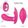 TeemorShop 10 Frequency Wearable Wireless USB Rechargeable Vinrator Invisible Mssagers for Women Couples