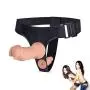 NicoMoO Lesbian Strap on Double Dildo Dongs Adjustable Harness Realistic Penis Double Stimulation Anal Sex Toys for Woman Couples (Lesbin) NicoMoO Lesbian Strap on Double Dildo Dongs Adjustable Harness Realistic Penis Double Stimulation Anal Sex Toys for Woman Couples (Lesbin)