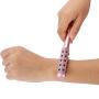Slimming Massage, Face Roller Massage Stick, Germanium Particles Face Massage Roller Skin Tightening Wrinkle Bar Anti Wrinkle Energy Beauty Bar Stick for Skin Relief Massager (Pink)