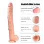FXH 2.17&quotPanoptic) Handsfree Big Personal Relax Massager for Women, 17in Crack Huge Long Massage Wand (17&quotLongsighted