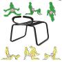 X-R Multifunction Chair Furniture for Adult Toys Black Chair Hold Up to 300lbs-Black Easy to Clean
