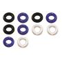 Romi Hot Sales Male Dream Essentials Crazy 10 Pcs Waterproof Silicone Cockrings Penis Ring Cock-ring Delay Control Romi Hot Sales Male Dream Essentials Crazy 10 Pcs Waterproof Silicone Cockrings Penis Ring Cock-ring Delay Control