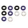 Romi Hot Sales Male Dream Essentials Crazy 10 Pcs Waterproof Silicone Cockrings Penis Ring Cock-ring Delay Control