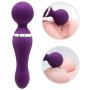 Clitóriàl Stimulàtor Women S(ex Toys for Female Didó Vibràntor for Female Large Beat Wànds for Couple USBRechàrgeable-Vibràtion-Waterproof-Neck-Purple with Wiréless Contról