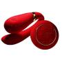 ZALO Fanfan Set Remote-Controlled Couples Massager Bright Red