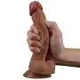 Soft Silicone 8.27 inch Dual Density Massage for Personal Relax Massage Toy Soft Silicone 8.27 inch Dual Density Massage for Personal Relax Massage Toy