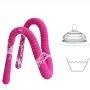 ZZCMSJ Labia Spreader - Silicone Spreader - Sex Toys for Her - Vaginal Dilator - Sex Toys for Women - Sex Toys for Couples Multicolor 33 cm,Cyan