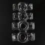 letongous 4Pcs Clock Ring for Sex Men Silicone, Transparent letongous 4Pcs Clock Ring for Sex Men Silicone, Transparent