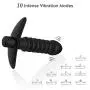 Anal Vibrator with 7 Stimulation Beads 10 Powerful Vibration Modes for Anal Play, PALOQUETH Rechargeable Anal Stimulator Sex Toy Butt Plug for Men Women Couples Anal Vibrator with 7 Stimulation Beads 10 Powerful Vibration Modes for Anal Play, PALOQUETH Rechargeable Anal Stimulator Sex Toy Butt Plug for Men Women Couples