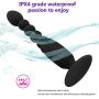 Lfcmf Home Supplies Ânāl Beads Vîb-Rát-Or Ânāl P-Lüg Pröstátê Massage B-Û-Tt-P-Lüg Silicone Women Men Ma-Sturba-Tion Relaxation Product (Color : Black)