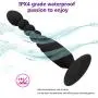 Lfcmf Home Supplies Ânāl Beads Vîb-Rát-Or Ânāl P-Lüg Pröstátê Massage B-Û-Tt-P-Lüg Silicone Women Men Ma-Sturba-Tion Relaxation Product (Color : Black)
