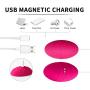 SheLins Clitoris Vibrator Sex Toys for Woman to Stimulate Nipples Wireless and Rechargeable Massager for the Couple