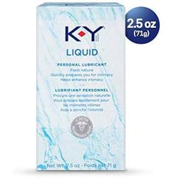 K-Y Liquid Personal Water Based Lubricant, 2.5 Ounce