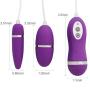Sexbaby 10 Frequency Double Eggs Vibrator Bullet Vibes Waterproof Sex Toys Massager for Women