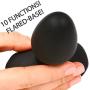 Anal Plug , YOVE Silicone 10 Mode Vibrating Butt Plug and Prostate Massager Anal Sex Toy for for Men, Women or Couples (BLACK)
