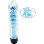 WEI EI Female Waterproof Glowing Vib Multispeed G-Msager for Women (Blue)