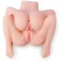 14.29lbs Real TPE Love Doll Butt Toys with Double Channels Natural Skin Masturbation Dolls for Men-US Warehouse